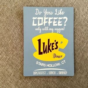 Gilmore Girls Luke’s Coffee Magnet
